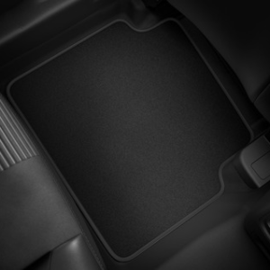 Predpražniki, zadnji del iz premium velurja, črne barve